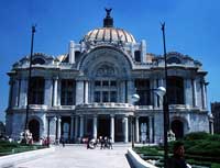 Palacio de Bellas Artes escenario de la cultura en Mexico