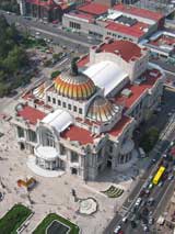 Palacio de Bellas Artes escenario de la cultura en Mexico