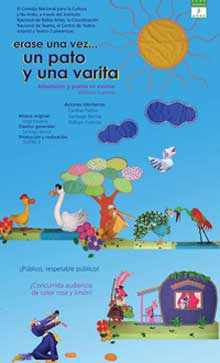 Erase una vezâ€¦ un  pato y una varita, obra de William Fuentes