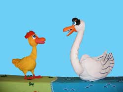 Erase una vezâ€¦ un  pato y una varita, obra de la Compania Teatro 2