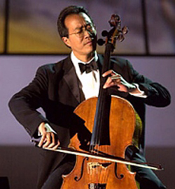 Yo Yo Ma se presenta en concierto en el Palacio de Bellas Artes