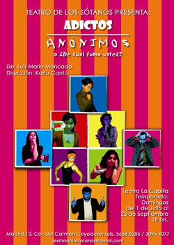 Adictos anÃ³nimos se presenta en el Teatro La Capilla