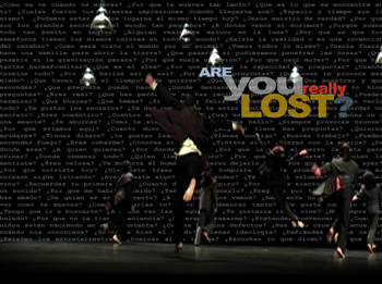 Are you really lost? se presenta en el Teatro RaÃºl Flores Canelo del CENART