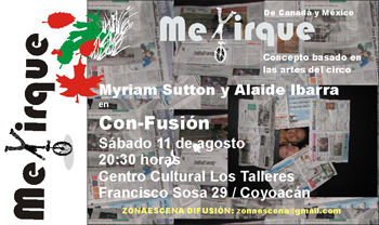 Mexirque presenta Con-FusiÃ³n en el Centro Cultural Los Talleres