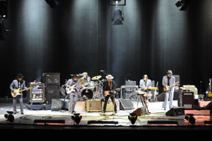Bob Dylan y su banda en el Auditorio Nacional