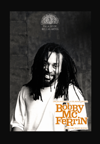 Bobby McFerrin se presenta en el Palacio de Bellas Artes