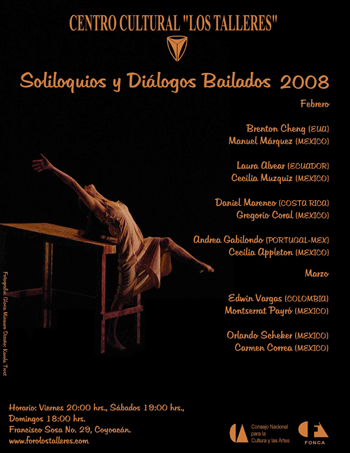 Soliloquios y DiÃ¡logos Bailados 2008 en el Centro Cultural Los Talleres