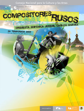 Orquesta Juvenil Carlos ChÃ¡vez, II Temporada 2008 â€œCompositores Rusosâ€