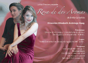 Emilio Carballido, 22 de mayo de 2008 en el Palacio de Bellas Artes: Rosa de dos Aromas