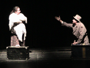 Nuestra Señora de las nubes con la actuación de Norma Angélica y Arturo DÃaz de Sandy, se presenta en el Teatro Casa de la Paz, enero 2010 Nuestra Señora de las nubes con la actuación de Norma Angélica y Arturo DÃaz de Sandy, se presenta en el Teatro Casa de la Paz, enero 2010