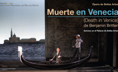 Ramon Vargas Director Artistico de Opera de Bellas Artes, julio 2013: Muerte en Venecia