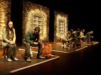 Tangram de Hugo Wirth, con direccion de Ernesto Alvarez se presenta en el Teatro Julio Castillo, julio 2013